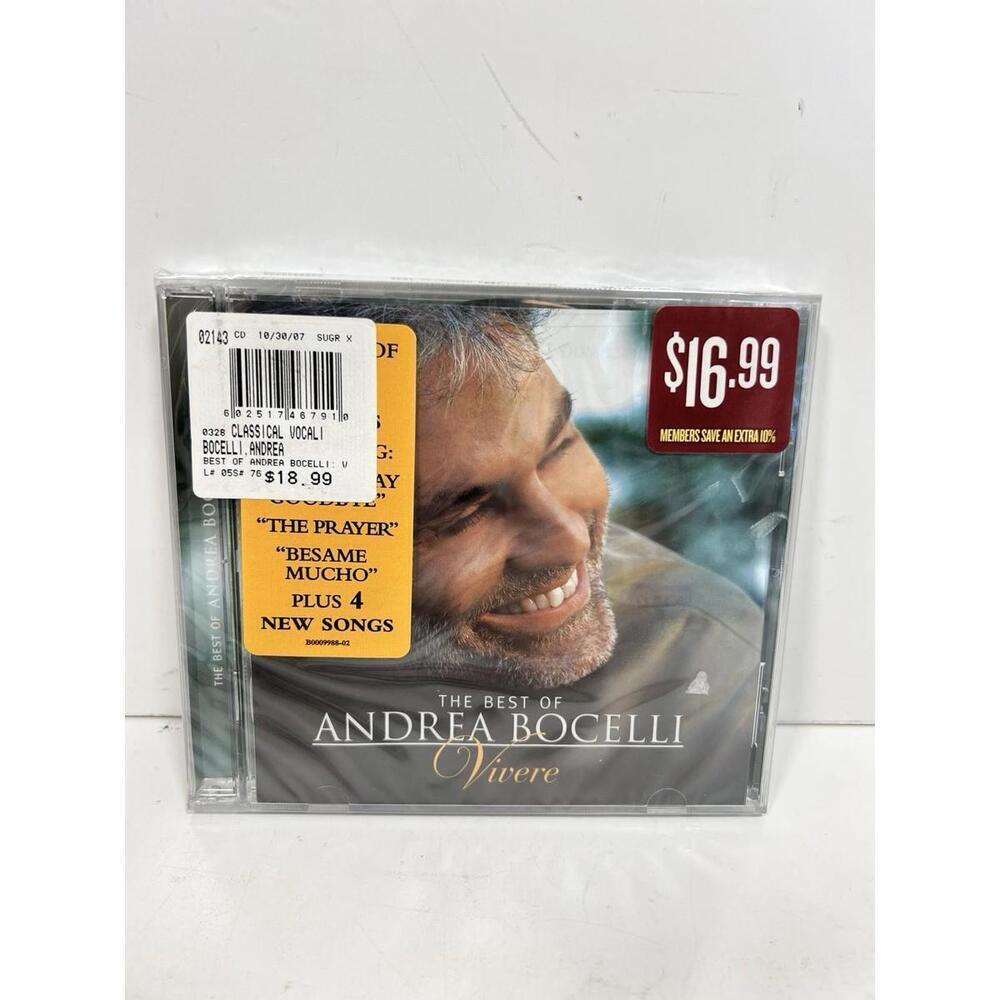 Best of Andrea Bocelli: Vivere by Bocelli, Andrea (CD, 2007)